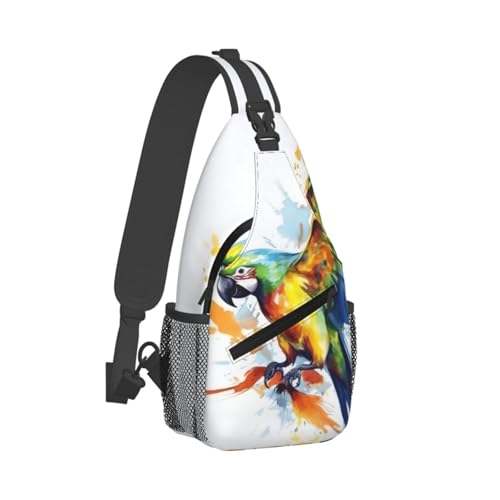 Bolso cruzado para hombre tipo bandolera negro miniatura 2