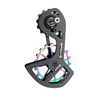 CYCLAMI Fahrrad Kohlenstofffaser Schaltwerk Fahrrad-Keramiklager-Radsatz für Shimano Ultegra DURA ACE 105