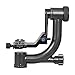 Produktbild SIRUI PH-20 Gimbal Stativkopf Kohlefaser, Gimbal Head Professional Heavy Duty 360°Panorama mit 20 KG Tragkraft, mit 1/4 Zoll Arca-Swiss Schnellwechselplatte für Kamera
