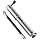 Pro Bike Tool Mini Bike Pump - Compact and Portable Bicycle Tire Pump for Fast Inflation - Compatible with Presta and Schrade