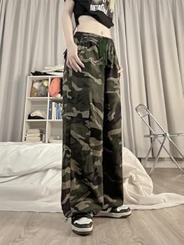 Linsennia Waterdichte Broek Dames Baggy Y2K Cargobroek Met Brede Pijpen