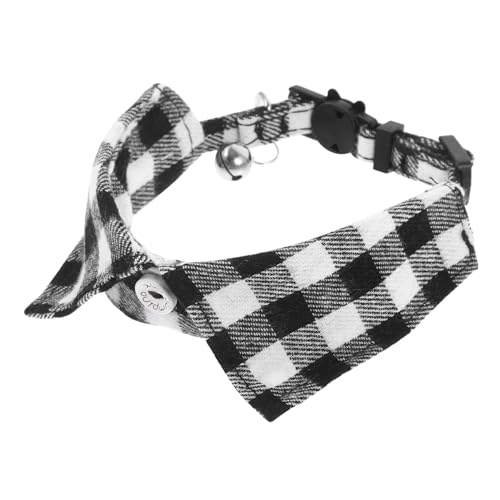 Ipetboom 女の子のための子猫の首輪 頑丈な犬の首輪 中型犬用首輪 子犬 ペット 蝶ネクタイ付き猫の首輪 えり 犬の衣装 パーソナライズされた犬の首輪 犬の首輪ホルダー シート 衣類 弓 布