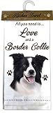 E&S Pets 700-5 Border Collie Chiffons de Cuisine Coton Beige