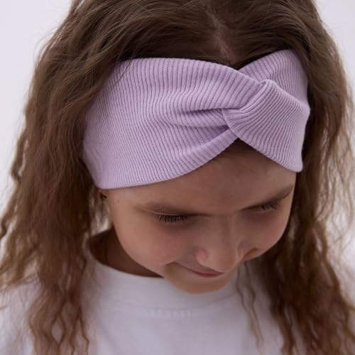 6 Stück Baby Haarband Mädchen 0-6 Monate - Weiches elastisches Haarband für Kleinkinder