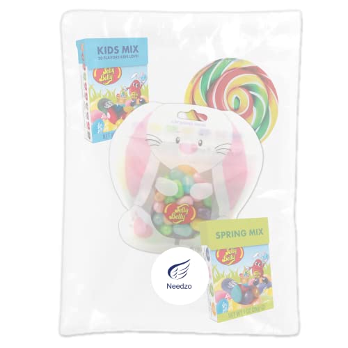 Easter Bunny Jelly Beans Gift Bag With Individual Flip Top Boxes, Basket Stuffer Candies, 5.5 Ounces And 1 Ounce (Pack Of 3) #TOP5