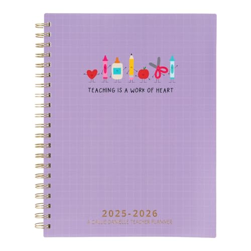 Agenda scolaire 2025-2026 Callie Danielle pour planifier sans stress
