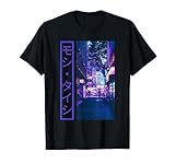 Japanese Glitch Cyberpunk Tokyo Streetwear Aesthetic Graphic T-Shirt