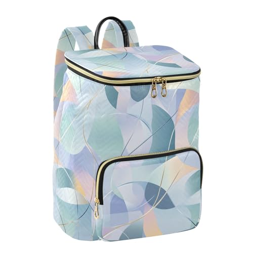 KLL Abstract Line Stain Modern Decor Backpacks for Women Stylish Multipurpose Ladies Backpack Shoulder Bag for Yoga Sports Travel2