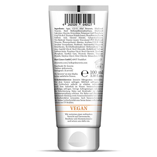Vegane Sonnencreme Dr. Severin Kinder Sonnencreme SPF 50+