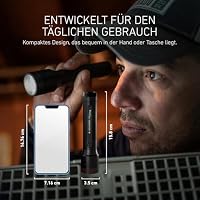 Ledlenser P7R Core Akku-LED-Taschenlampe, 1400 lm, 300m Leuchtweite, IP68 – Ansicht 7