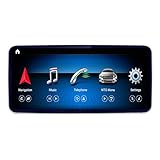 Road Top 10.25' Qualcomm Android 10 Car Touch Screen for Mercedes Benz C GLC Class W205...