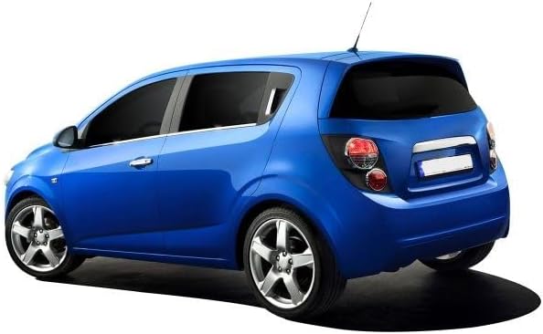 Window Trim Cover 4 Pcs. S.Steel for Chevrolet Aveo HB 2011-