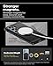 Spigen Tough Armor (Ai) MagFit Designed for Galaxy S25 Ultra Case [Kickstand] [Fast Wireless Charging] (2025) - Black