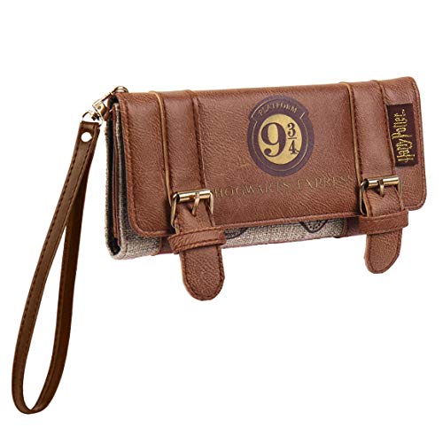 CERDÁ LIFE'S LITTLE MOMENTS Cartera Alargada Harry Potter - Licencia Oficial Warner Bros, Multicolor