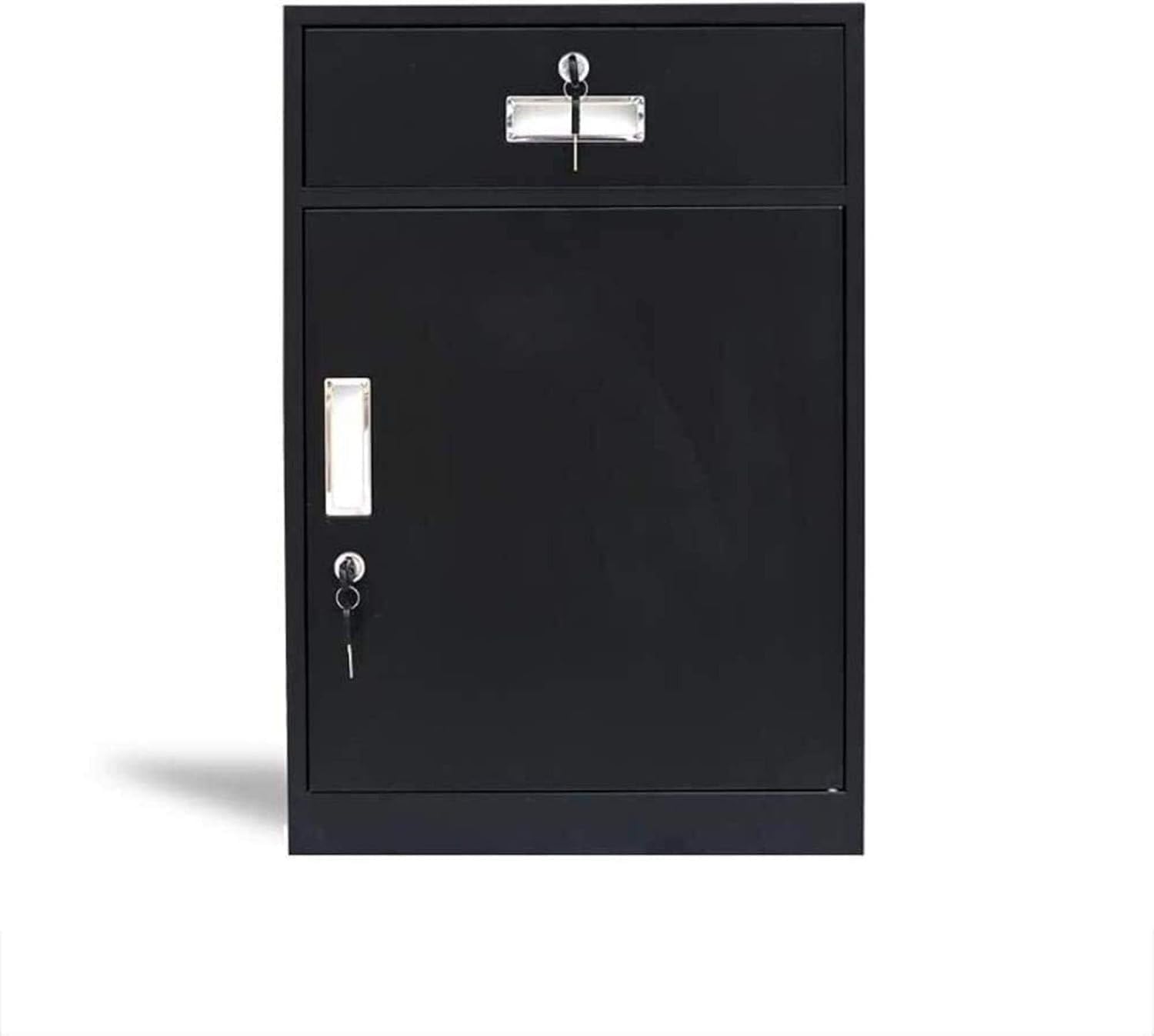 File Cabinets Mobile with Lock-3 Layer Drawer Lock Reel Storage Cabinet A4 Office File Data Cabinet(#20)