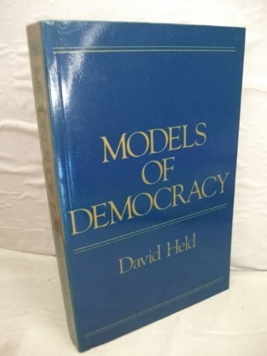 Models of Democracy 0745600441 Book Cover