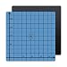 SOOWAY Flex magnetico a due strati Stampa Hot Bed Sticker Costruisci nastro di superficie per stampante 3D Costruisci piano riscaldato compatibile con Ender 3(235x235mm)