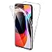 Produktbild All Do Hülle für Xiaomi Redmi Note 9S/9 Pro, 360 Grad Schutz Entworfen, Transparent Ultra Dünn TPU Silikon Case Vorne und PC Zurück Hülle Ursprüngliche Schönheit Doppelte Schutzabdeckung-Transparent