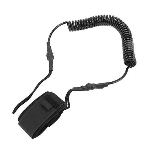 Omabeta Corda de tornozelo para prancha de surfe, corda para pé de surf almofada macia elástica de b