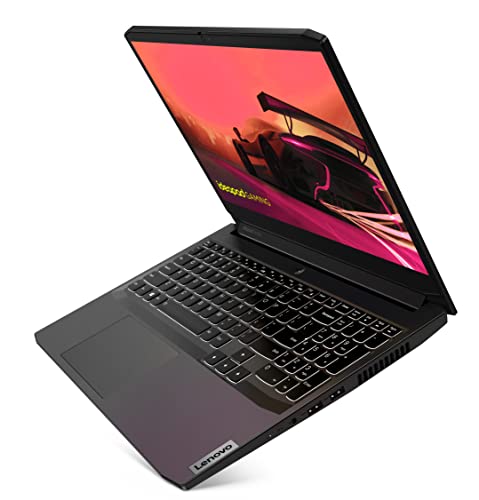 Lenovo IdeaPad Gaming 3 Gen 6 Laptop, 39,6 cm (15,6 Zoll), FullHD 60 Hz (AMD Ryzen 5 5600H, 16 GB RAM, 512 GB SSD, NVIDIA GeForce GTX 1650-4 GB, ohne Betriebssystem), Schwarz, QWERTY-Tastatur Spanisch – Bild 7