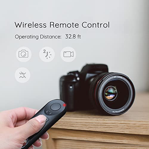 Image of Wireless Remote Control BR-E1 Camera Remote Shutter Compatible with Canon | Replace Canon BR-E1 for Canon R6 M50 R100 R7 R10 R8 90D 850D R5 R6 200D 250D 6DM2 77D 800D M6-II M200 G5X-II G7X-III etc.