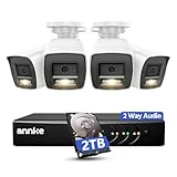 ANNKE 2MP Two-Way Audio Security Camera System