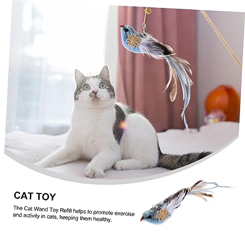 GANAZONO Brinquedo De De Gatinho Brinquedos Para Gatinhos Acessórios De Varinha De Gatinho Brinquedo