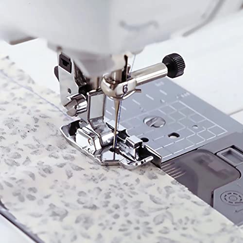 TISEKER pie prensatela 1/4 pulg para máquina de coser miniatura 4