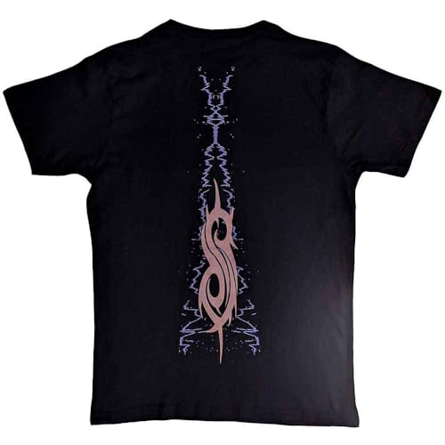 T-shirt Slipknot The End So Far Rock Off unisexe noir en coton officiel