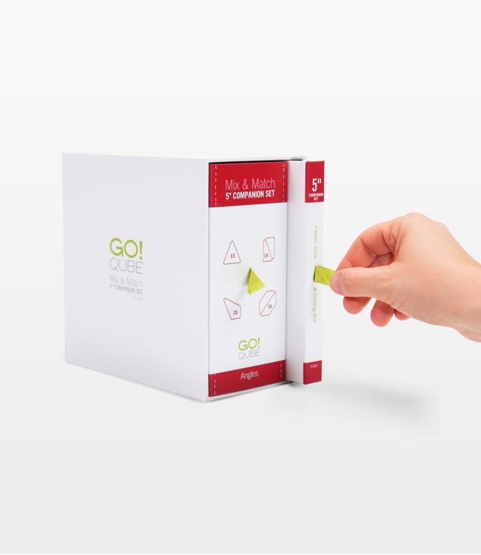 Accuquilt GO! Qube 5" Companion Set-Angles