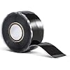 1 Inch x 10 FT Black Self-Fusing Silicone, Thickness 0.5mm Hose Repair Tape, Heavy Duty and Leak Proof Rubber Hose Tape, Pipe for Water – Black