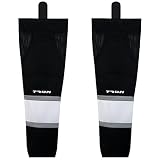 TRON SK300 Los Angeles Kings Dry Fit Hockeysocken, 61 cm, Schwarz