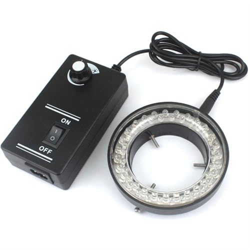 Éclairage anneau 144 LED blanc pour microscope et loupe - 2