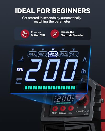 ARCCAPTAIN 200A Lift TIG Welder
