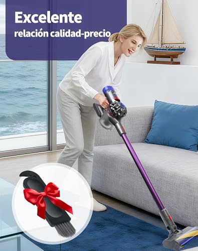 Miniatura 8 de Laoye Tubo De Extensión De Repuesto Para Dyson V7 V8 V10 V11 V15 - Tubo Telescópico Rígido Con Liberación Rápida Para Aspiradora Dyson - 72 Cm