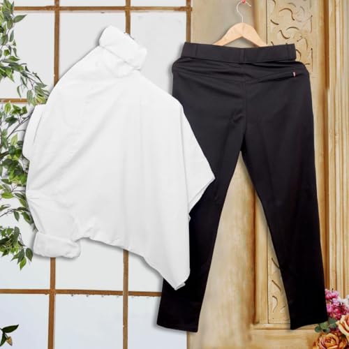 Image of Men's Cotton Solid Full Sleeves Regular Fit Shirt and Pant