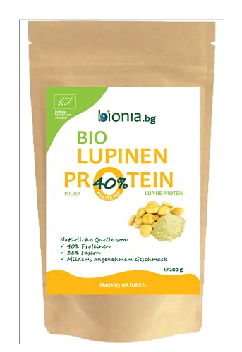 Bionia Bio Lupinenprotein Herkunft Österreich - 200g (Pack of 5) Cover