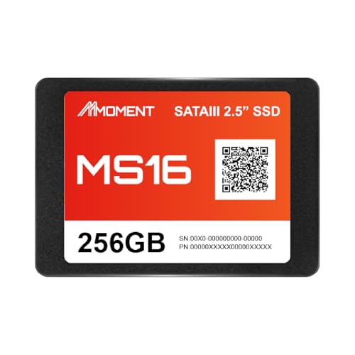 MMOMENT MS16 256GB 2.5�C���` SSD SATA3 6Gb/s (�ő�Ǎ�550MB/s)