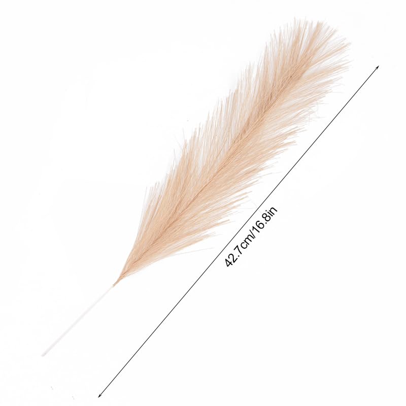 Ramo Artificial de Pasto Pampas Grande 15pcs miniatura 7