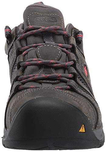 KEEN Utility Women's Keen, Flint II Steel Toe Work Shoe Magnet/Rose