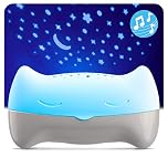 Benbat Hooty Night Light Projector - Sound and Sleep Projector with Glowing Night Light and Starlight Projection Image for Nursery or Car - for Use at Home or On-The-Go