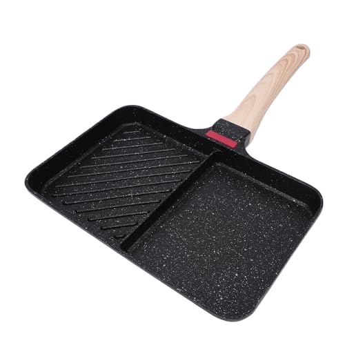Poêle à griller légère en aluminium avec manche ergonomique Style 2 - 6