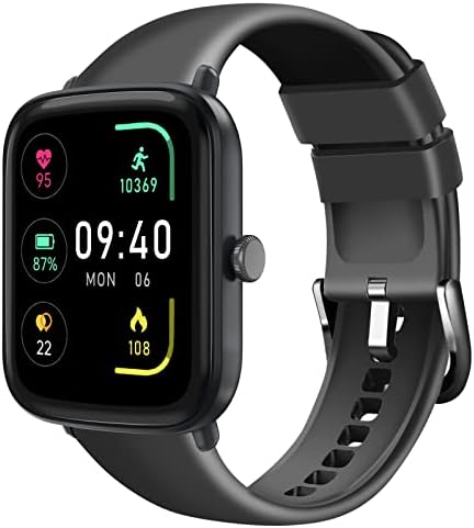 Smart Watch, Fitness Tracker with Heart Rate Blood Oxygen Sleep Monitor, 1.7" DIY Full Touch Screen Smartwatch for Women Men,Waterproof Fitness Watch with 21 Sports Modes for iPhone Android Phones