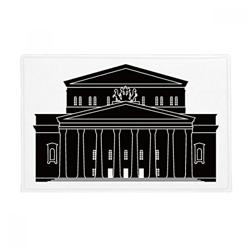 Tapis de sol Moscou 40x60 cm multicolore silhouette de théâtre antidérapant