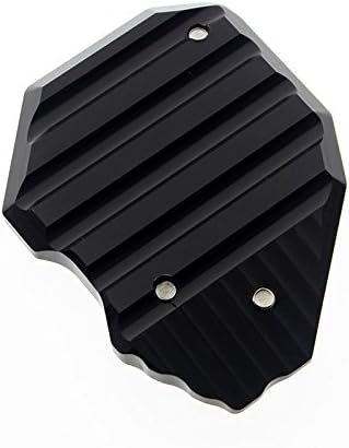 FXCNC Racing Aluminum CNC Motorcycle Side Stand Plate Kickstand Extension Pad Compatible with B.M.W F800GS 2008 2009 2010 2011 2012 2013 2014 2015 2016 2017 (Left Side)
