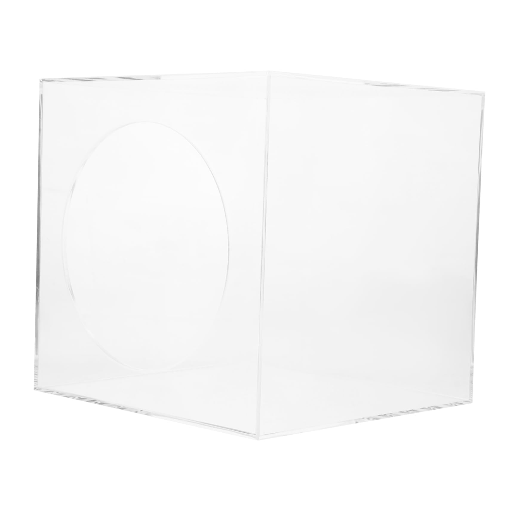 PLAFOPE Box Box Raffle Accessory Donation Supply Clear Mailbox Donation Boxes for Fundraising Raffle Boxes Charity Boxes Conference Cards Case Donation Case Donation Jar Portapotty Acrylic