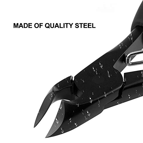 Cortador de unhas para unhas grossas, cortadores de unhas grossas encravadas, alicate de manicure e