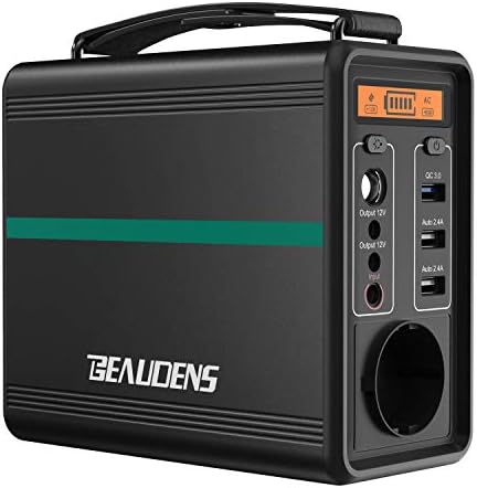 BEAUDENS Estación de energía Portátil 166Wh, 230V/150W con baterí...