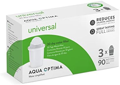 Aquahouse Filterkartuschen – 6 Stück, Kompatibel Mit Brita Classic, Kenwood, Laica & Mehr