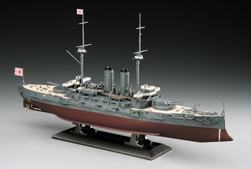 Hasegawa Z21 1/350 Japanese Navy Battleship Mikasa Battle of Japan Plastic Model - Thumbnail 5